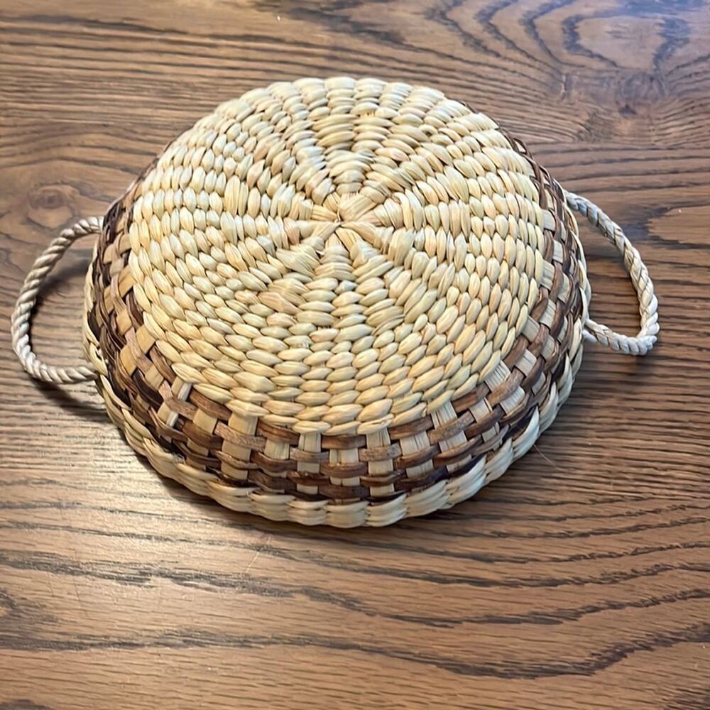 Sweet Vintage Boho Basket from the Philippines